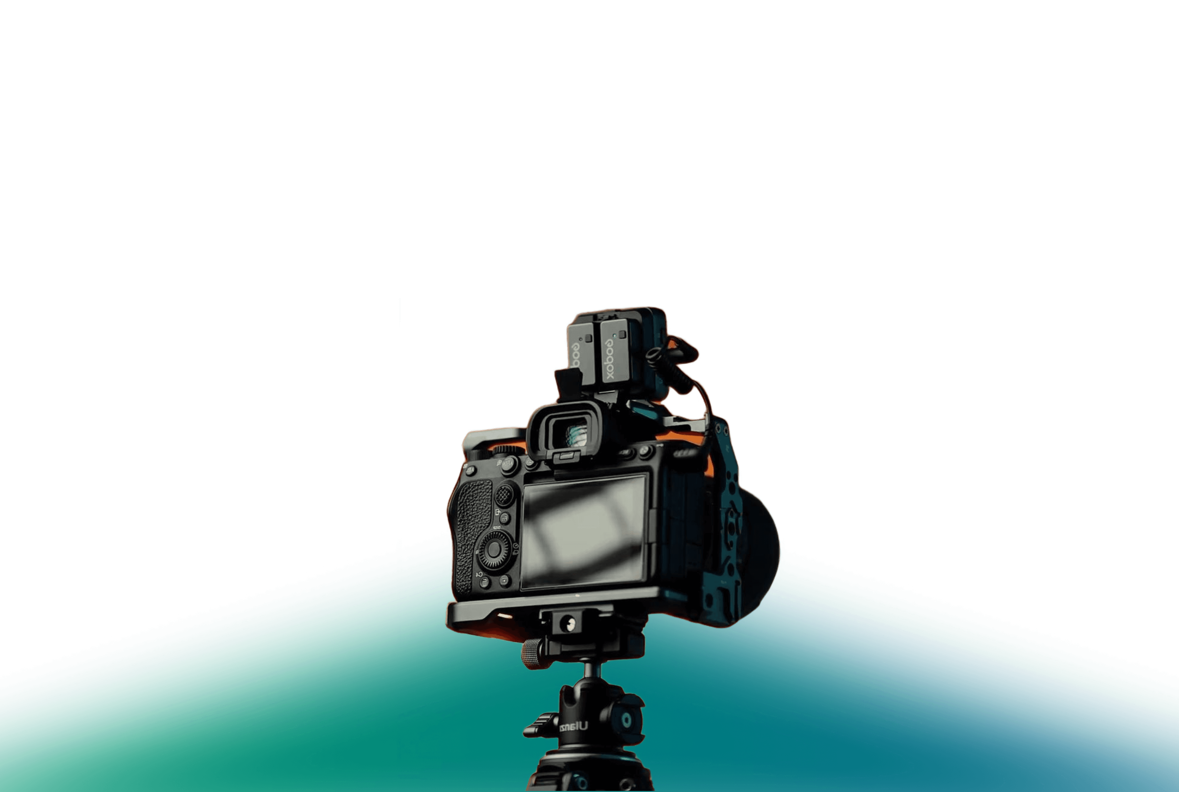 Professional cinema camera used by NexShift videography team